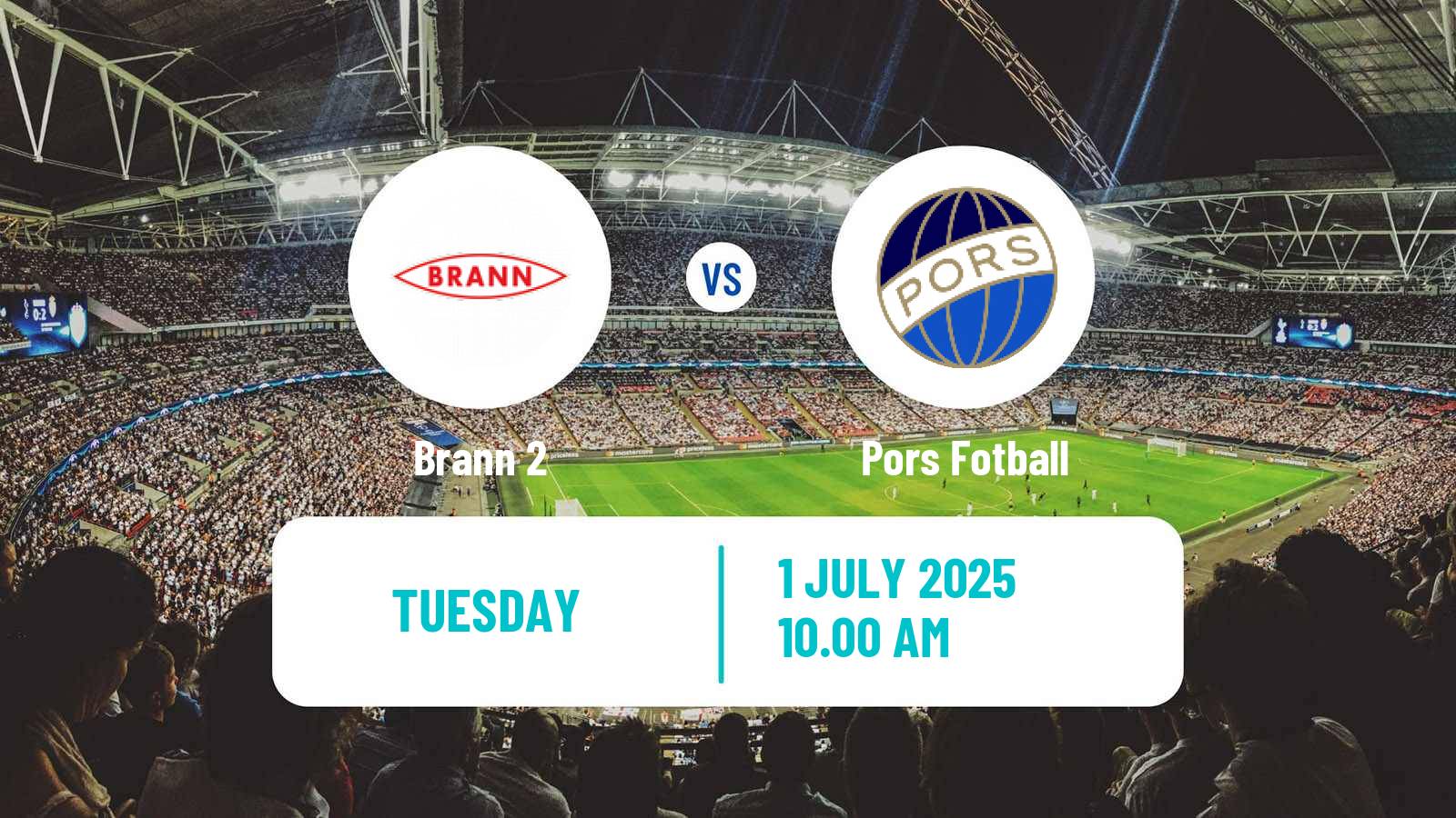 Soccer Norwegian Division 2 - Group 1 Brann 2 - Pors
