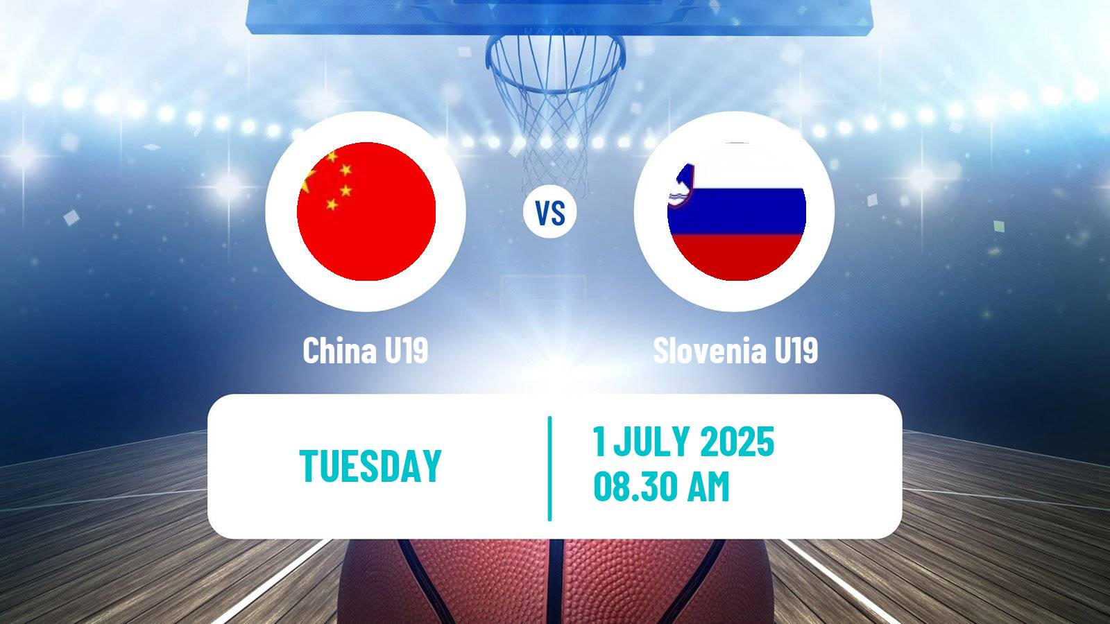 Basketball World Championship U19 Basketball China U19 - Slovenia U19