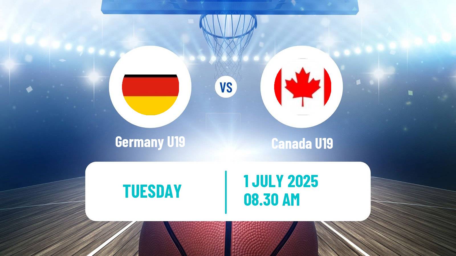 Basketball World Championship U19 Basketball Germany U19 - Canada U19
