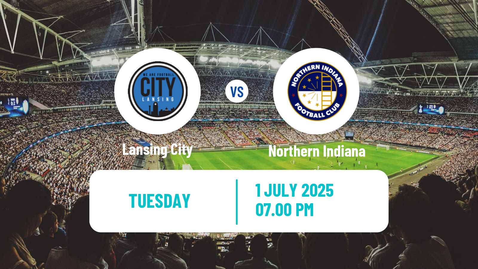 Soccer USL League Two Lansing City - Northern Indiana