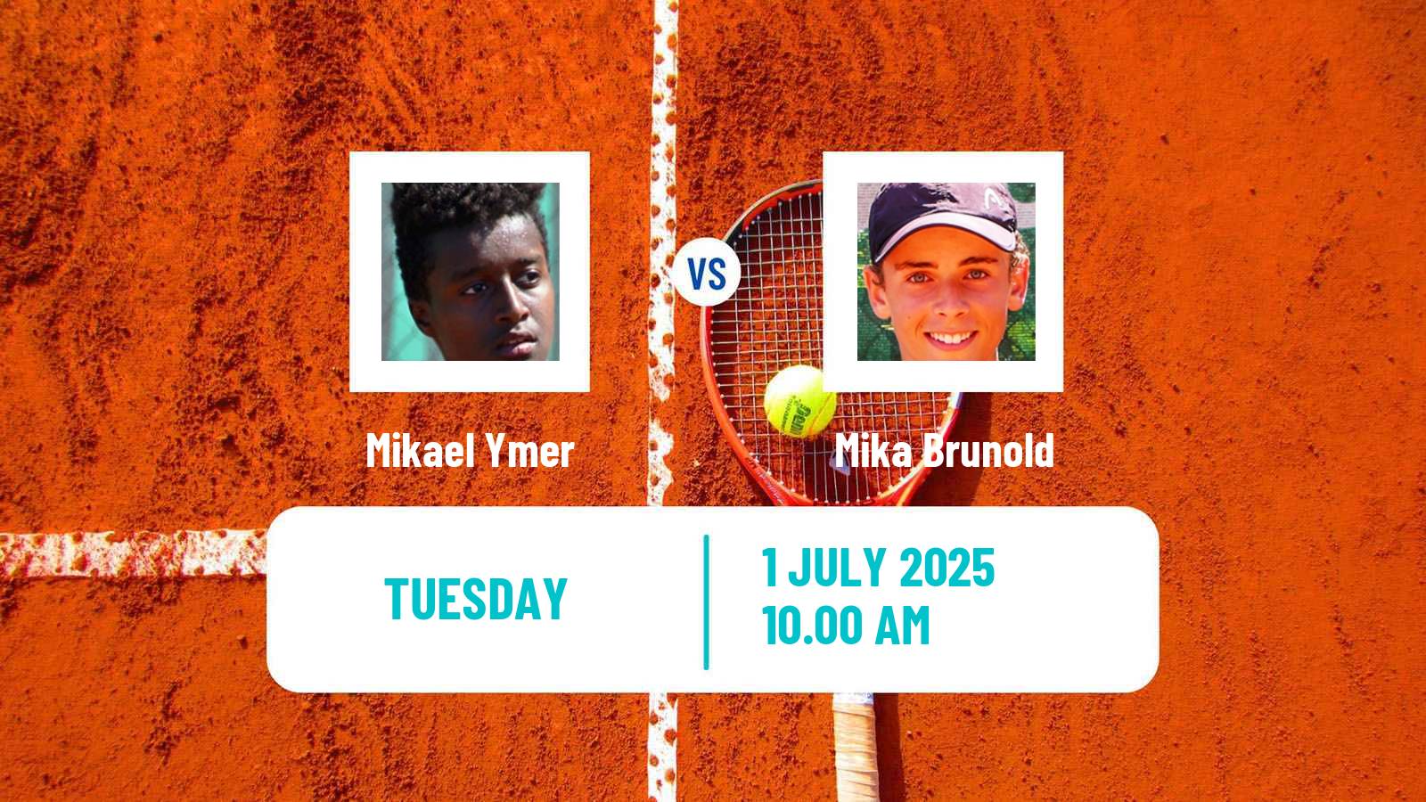 Tennis Troyes Challenger Men Mikael Ymer - Mika Brunold