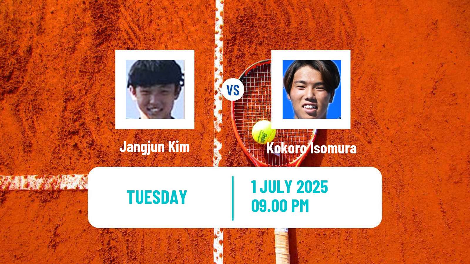 Tennis ITF M15 Tokyo Men Jangjun Kim - Kokoro Isomura