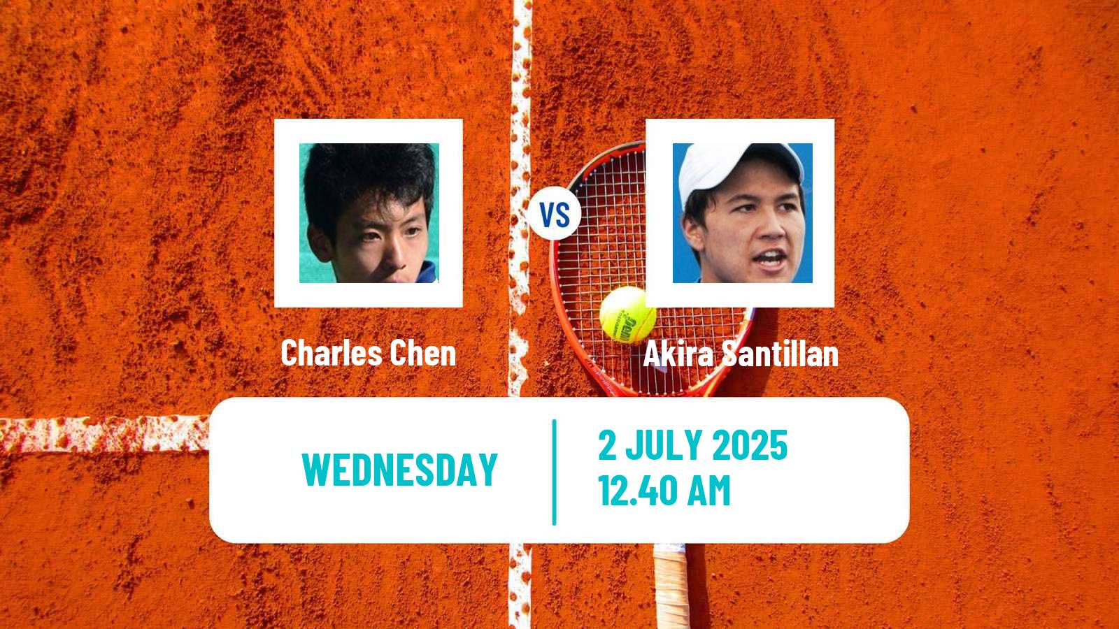 Tennis ITF M15 Maanshan 4 Men Charles Chen - Akira Santillan