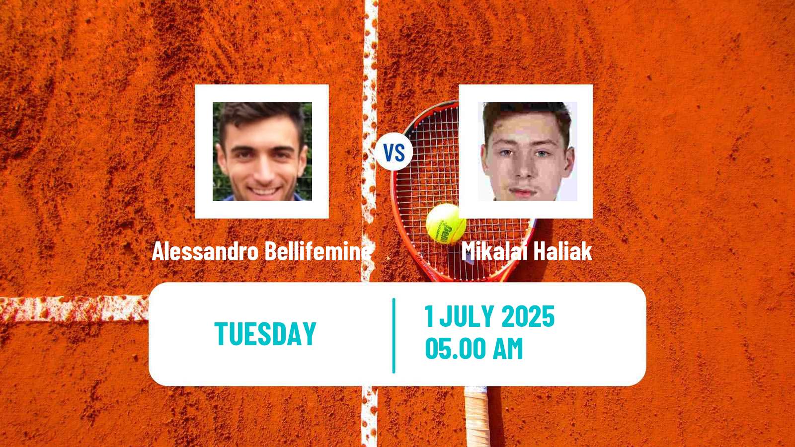 Tennis ITF M15 Kursumlijska Banja 19 Men Alessandro Bellifemine - Mikalai Haliak