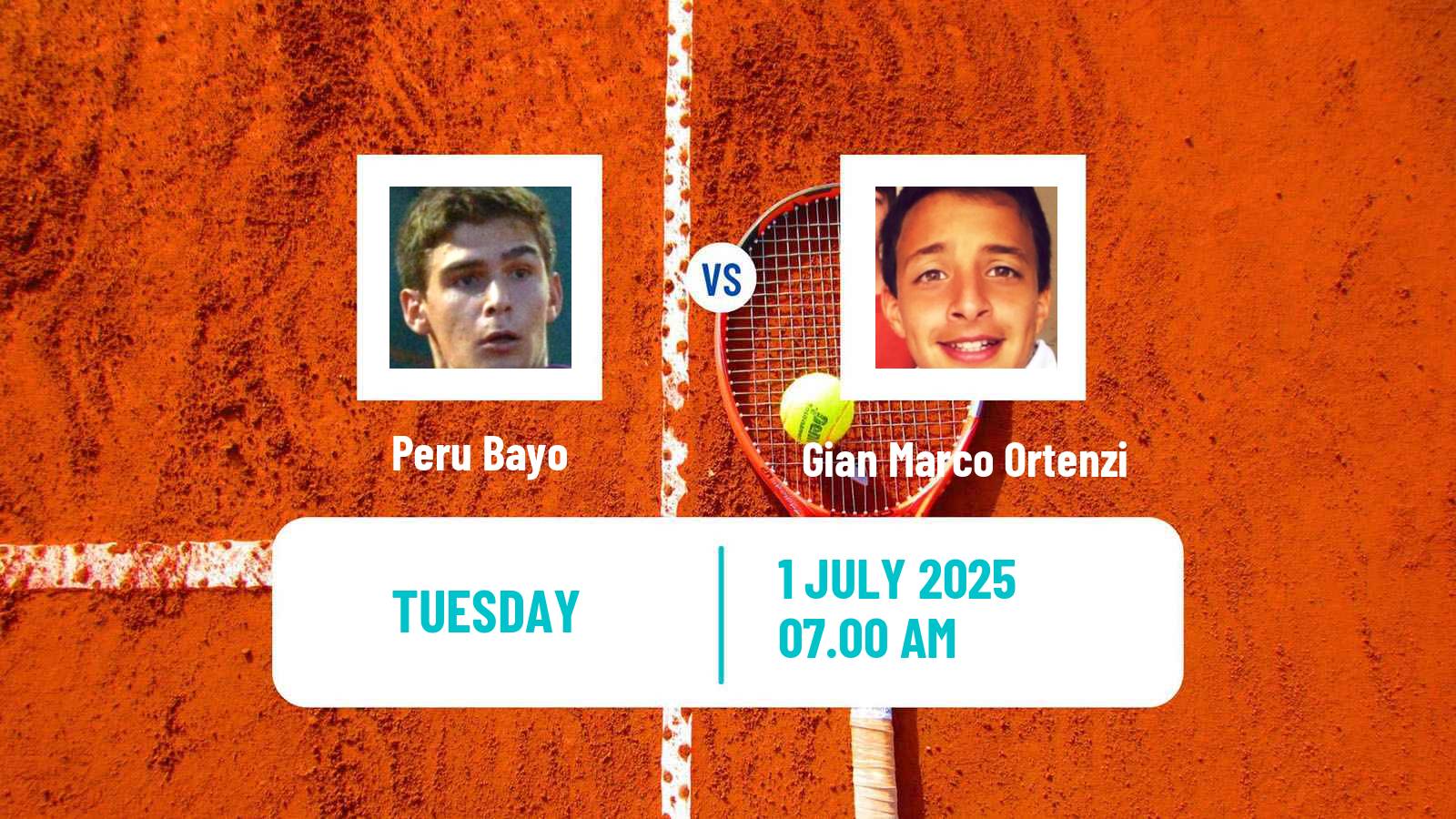 Tennis ITF M15 Getxo Men Peru Bayo - Gian Marco Ortenzi