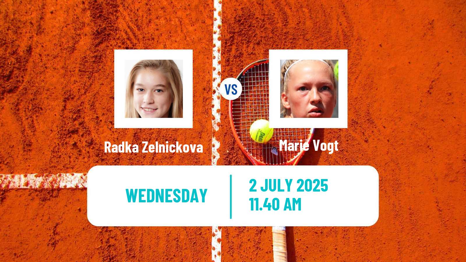 Tennis ITF W35 Stuttgart Vaihingen Women Radka Zelnickova - Marie Vogt