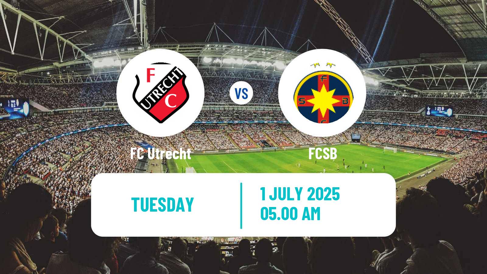 Soccer Club Friendly Utrecht - FCSB