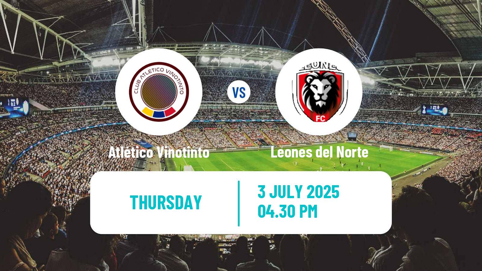 Soccer Ecuadorian Serie B Atlético Vinotinto - Leones del Norte