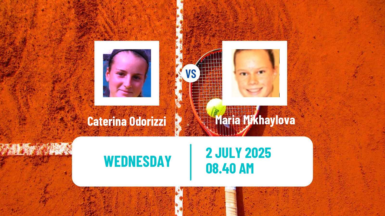 Tennis ITF W15 Hillcrest Women Caterina Odorizzi - Maria Mikhaylova