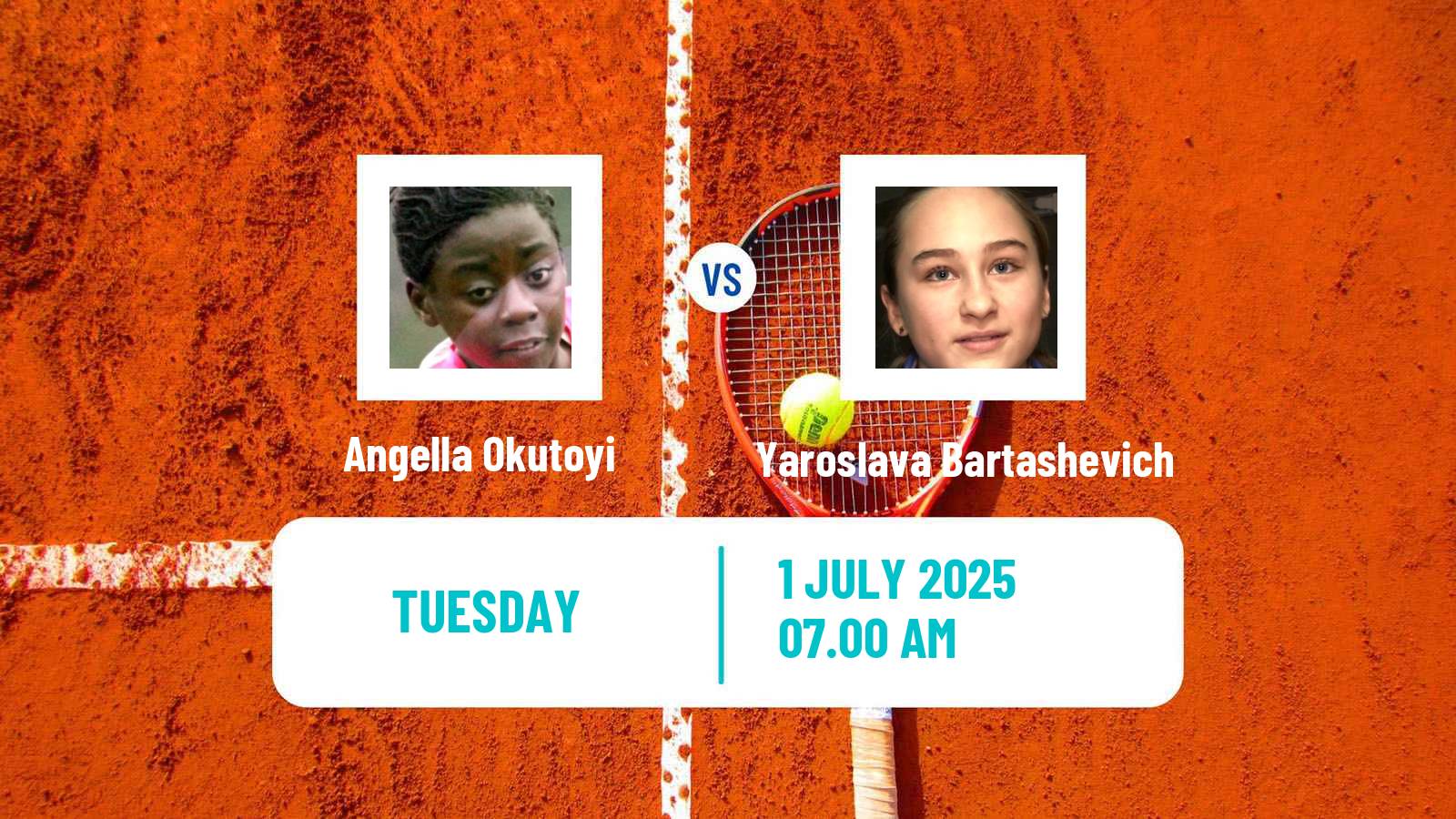 Tennis ITF W35 Amstelveen Women Angella Okutoyi - Yaroslava Bartashevich