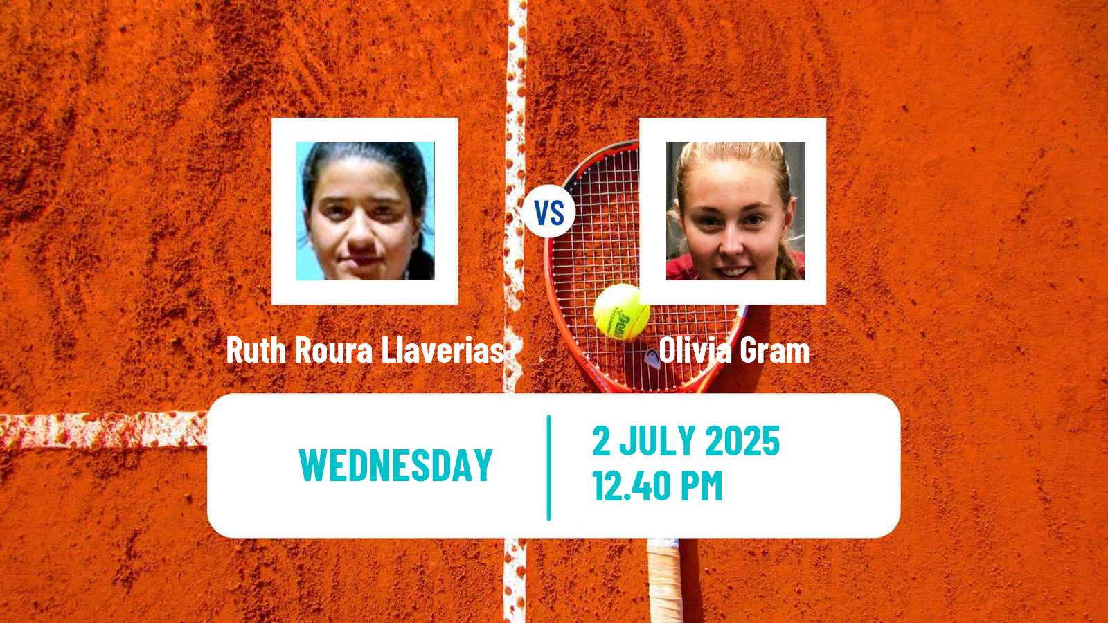 Tennis ITF W15 Getxo Women Ruth Roura Llaverias - Olivia Gram