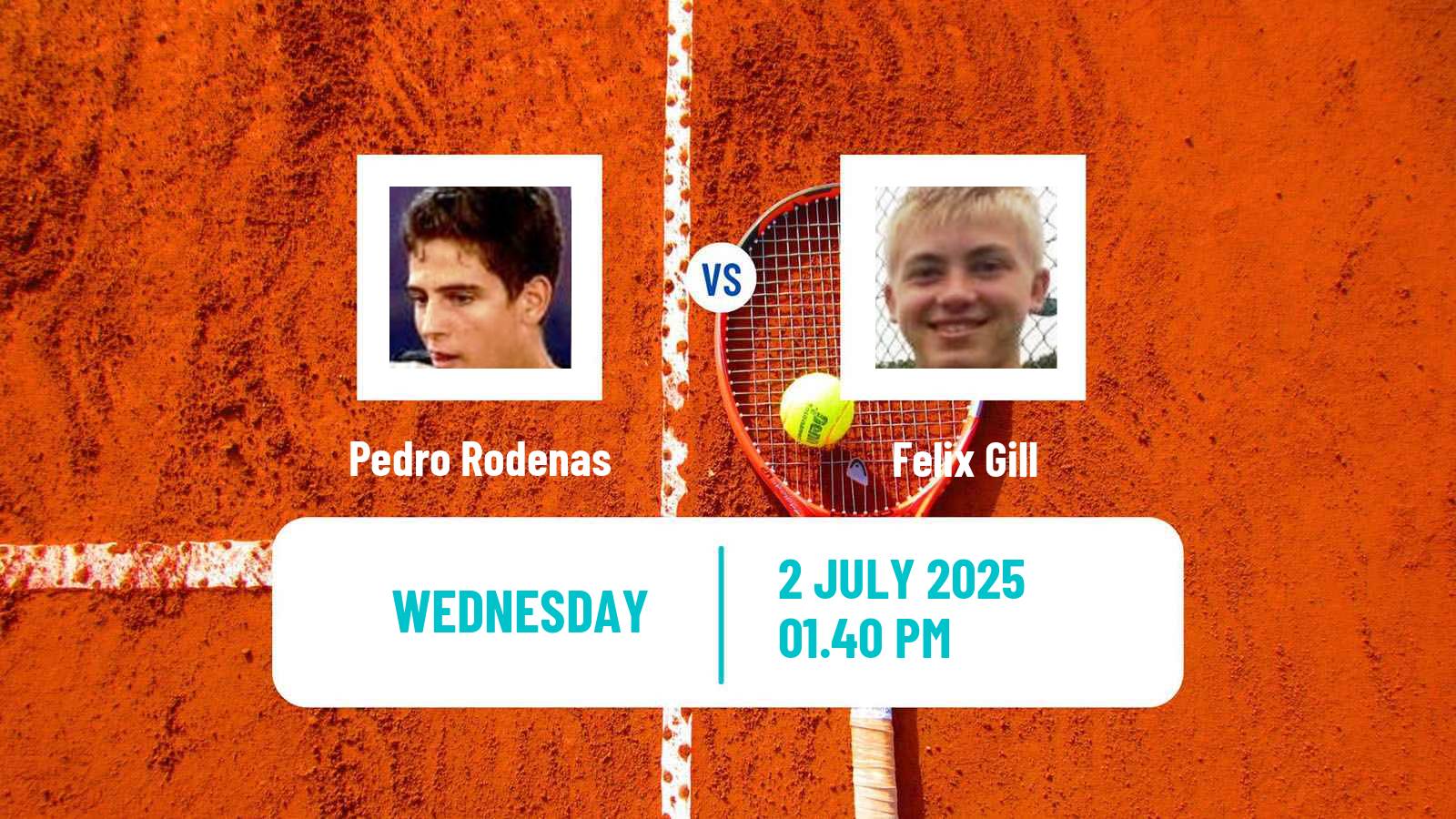 Tennis ITF M15 Getxo Men Pedro Rodenas - Felix Gill