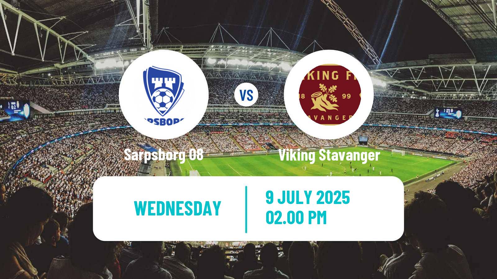 Soccer Norwegian NM Cup Sarpsborg 08 - Viking Stavanger
