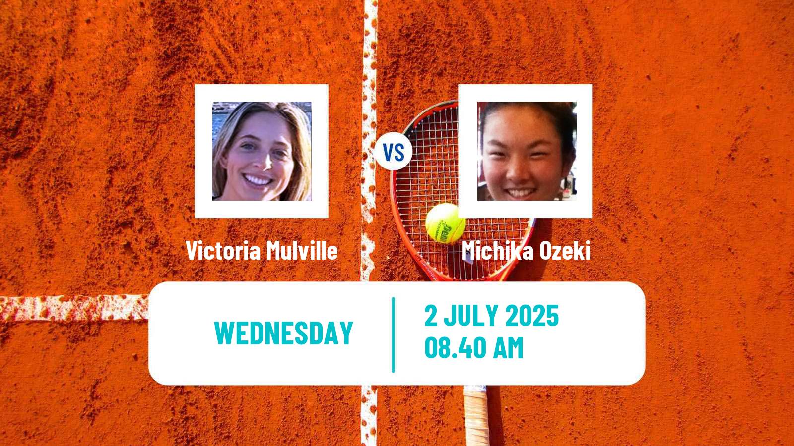 Tennis ITF W15 Hillcrest Women Victoria Mulville - Michika Ozeki