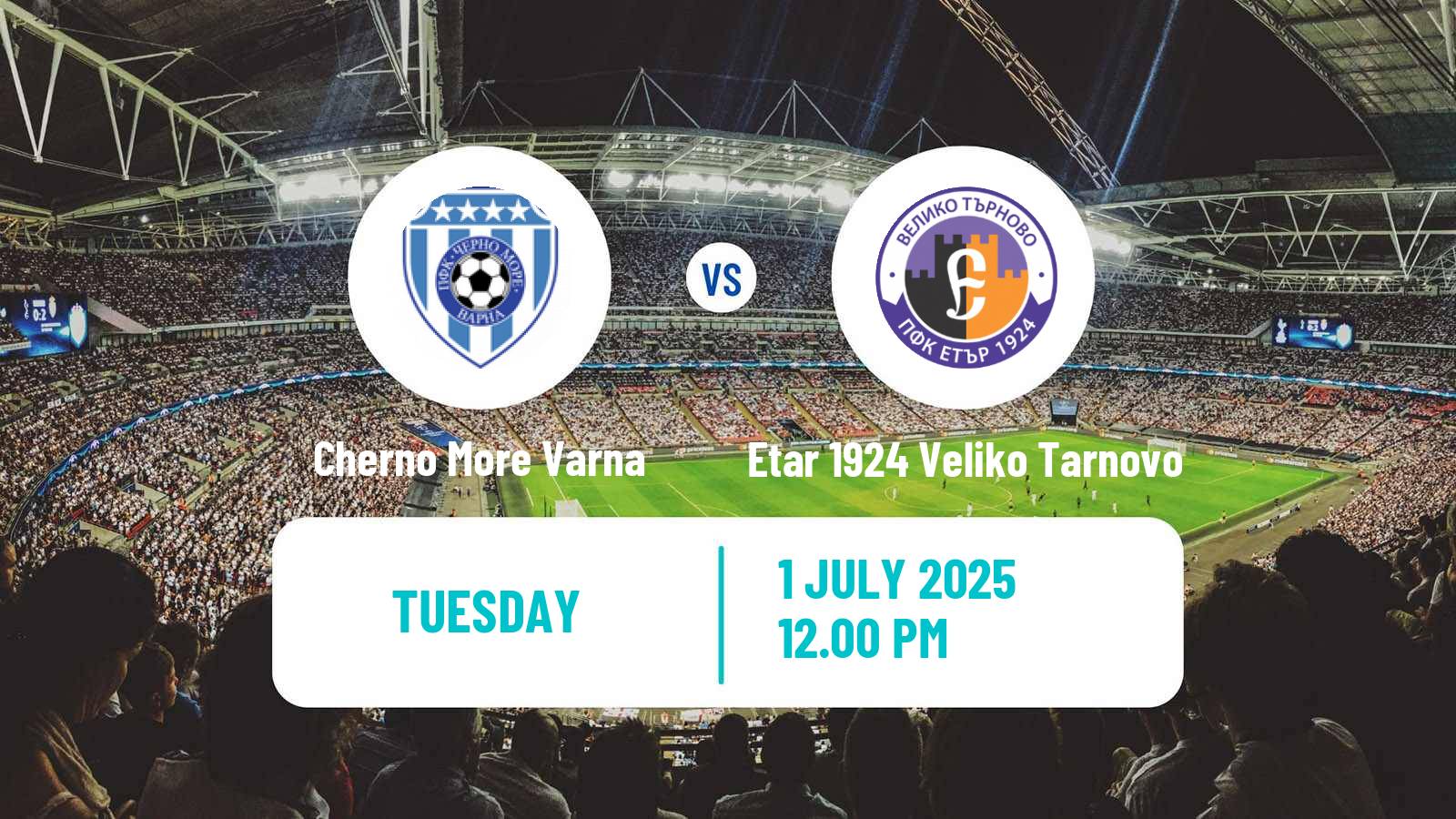 Soccer Club Friendly Cherno More Varna - Etar 1924 Veliko Tarnovo