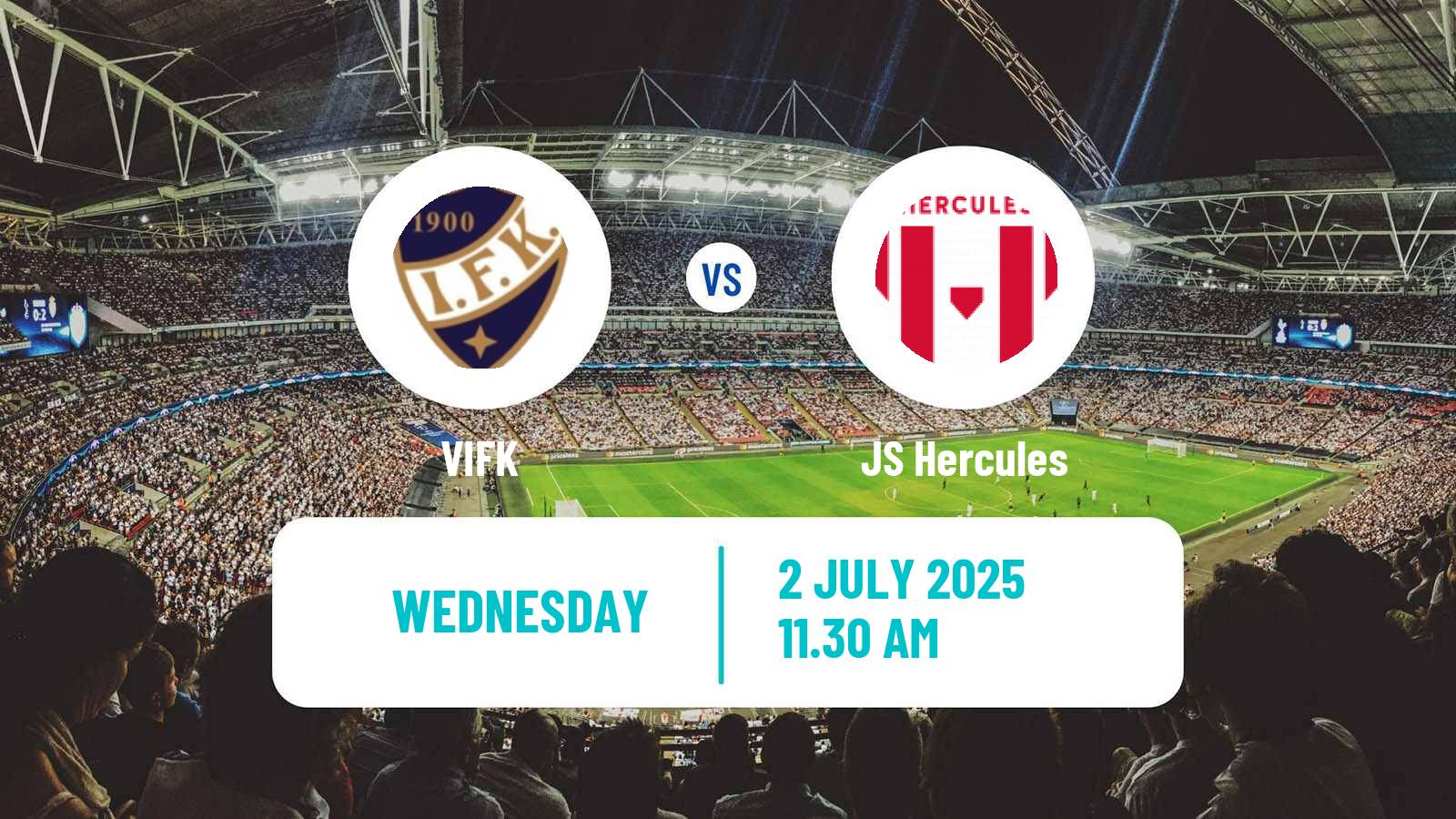 Soccer Finnish Kakkonen Group C VIFK - JS Hercules