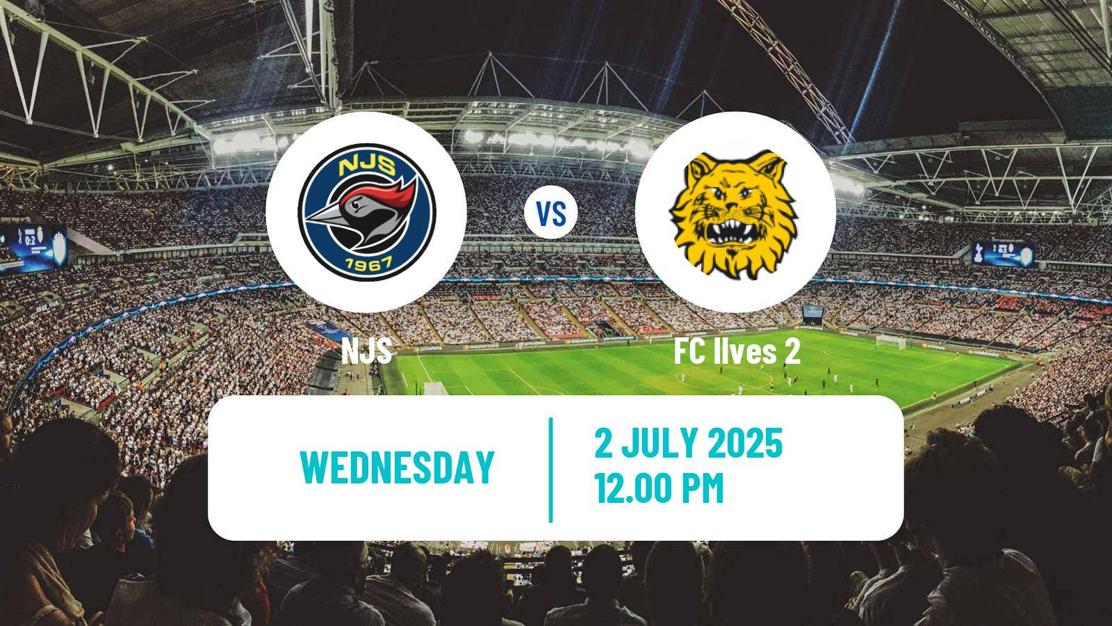 Soccer Finnish Kakkonen Group B NJS - Ilves 2
