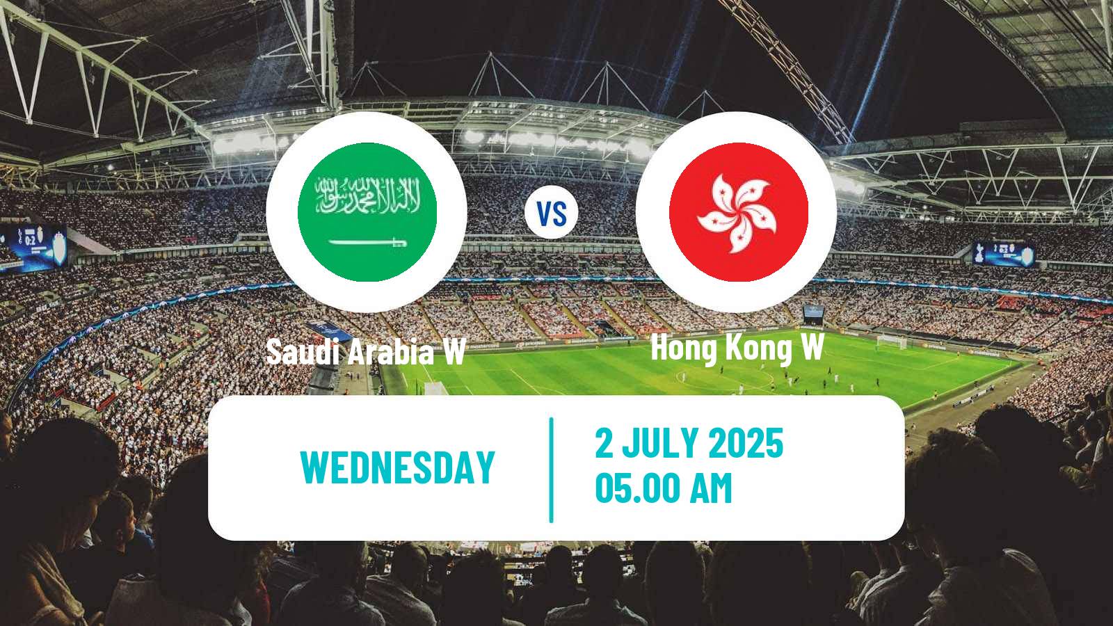 Soccer Asian Cup Women Saudi Arabia W - Hong Kong W