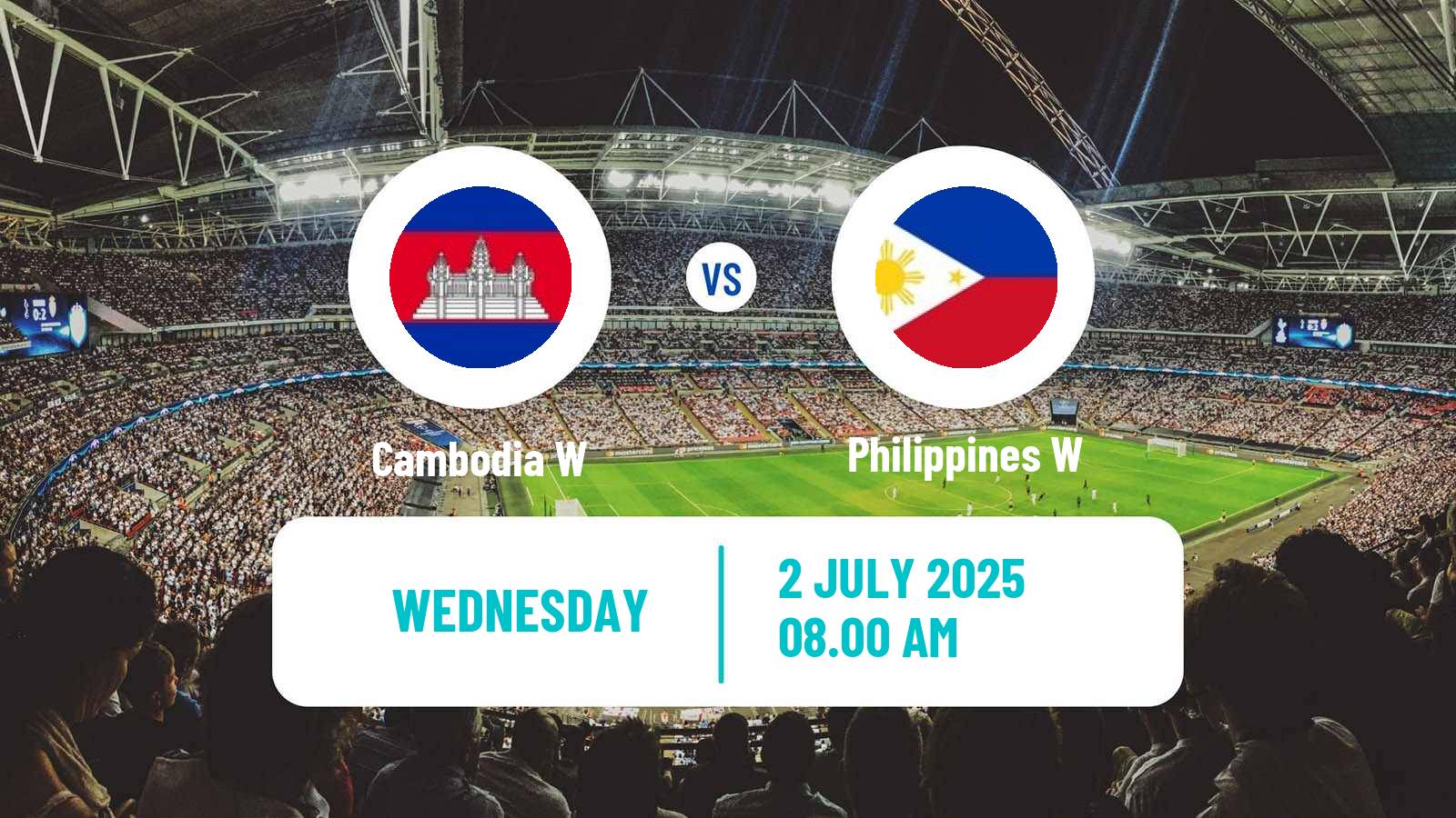 Soccer Asian Cup Women Cambodia W - Philippines W