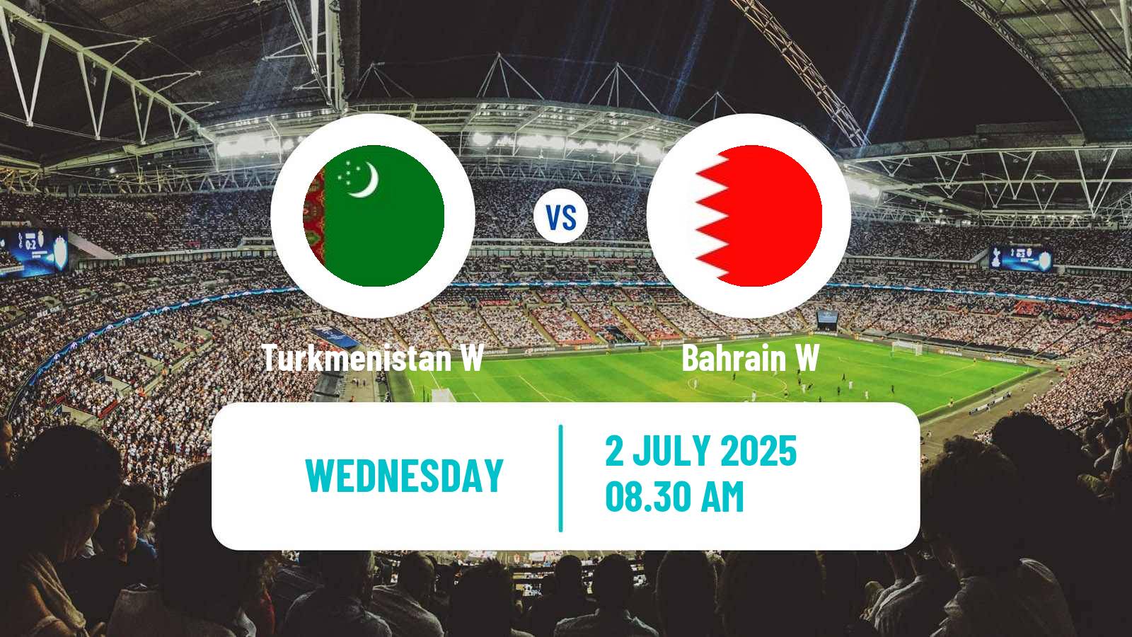 Soccer Asian Cup Women Turkmenistan W - Bahrain W