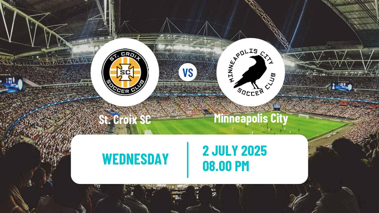 Soccer USL League Two St. Croix - Minneapolis City