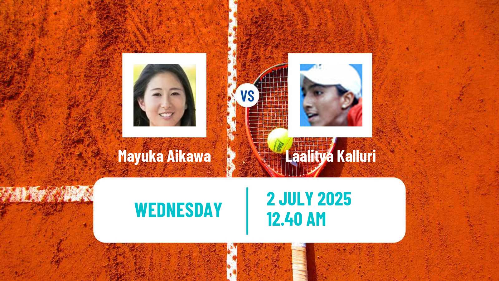 Tennis ITF W15 Hong Kong 2 Women Mayuka Aikawa - Laalitya Kalluri
