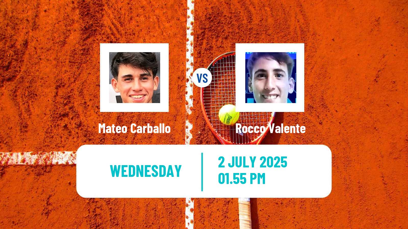 Tennis ITF M15 San Salvador De Jujuy Men Mateo Carballo - Rocco Valente