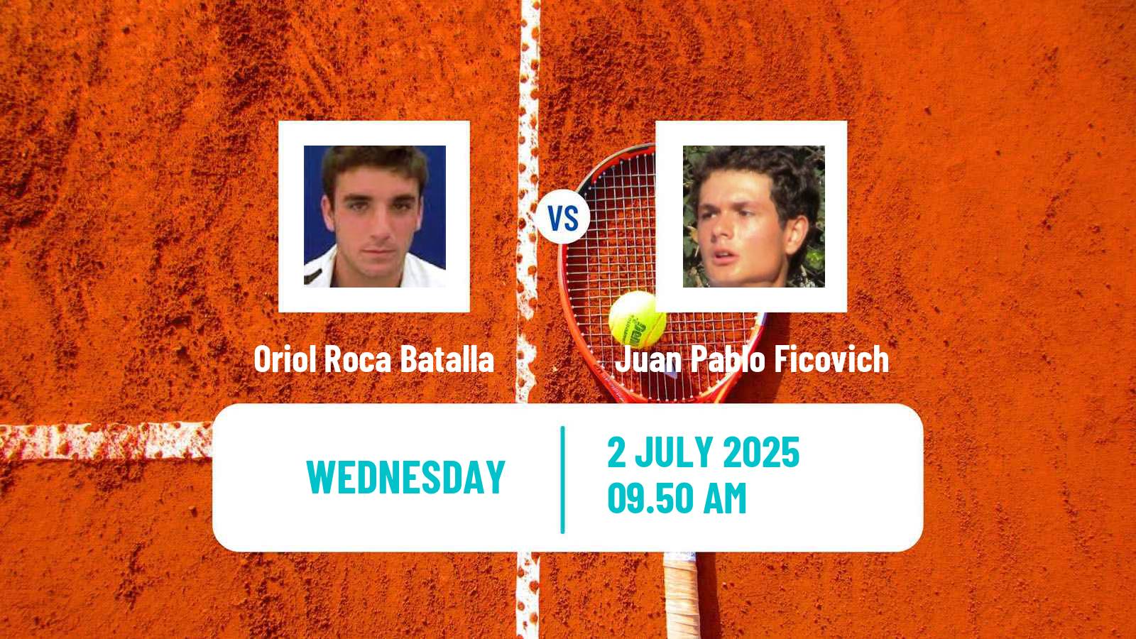 Tennis Brasov Challenger Men Oriol Roca Batalla - Juan Pablo Ficovich