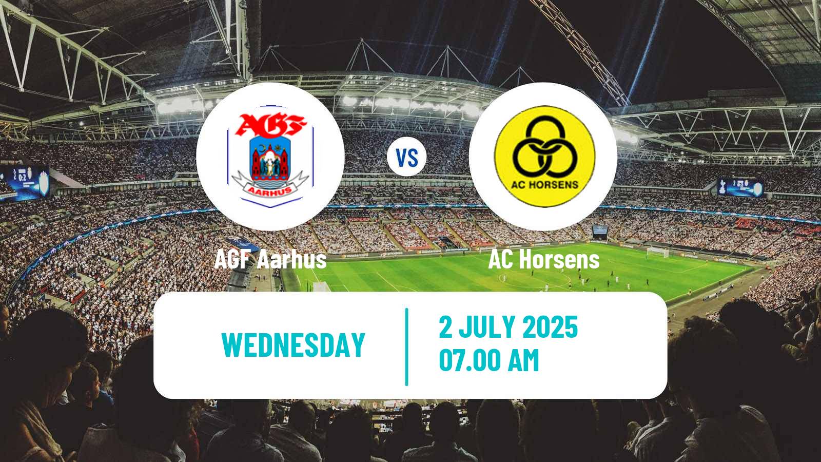 Soccer Club Friendly AGF Aarhus - Horsens