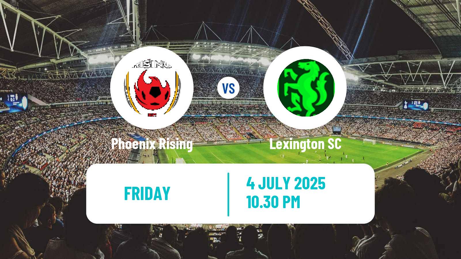 Soccer USL Championship Phoenix Rising - Lexington