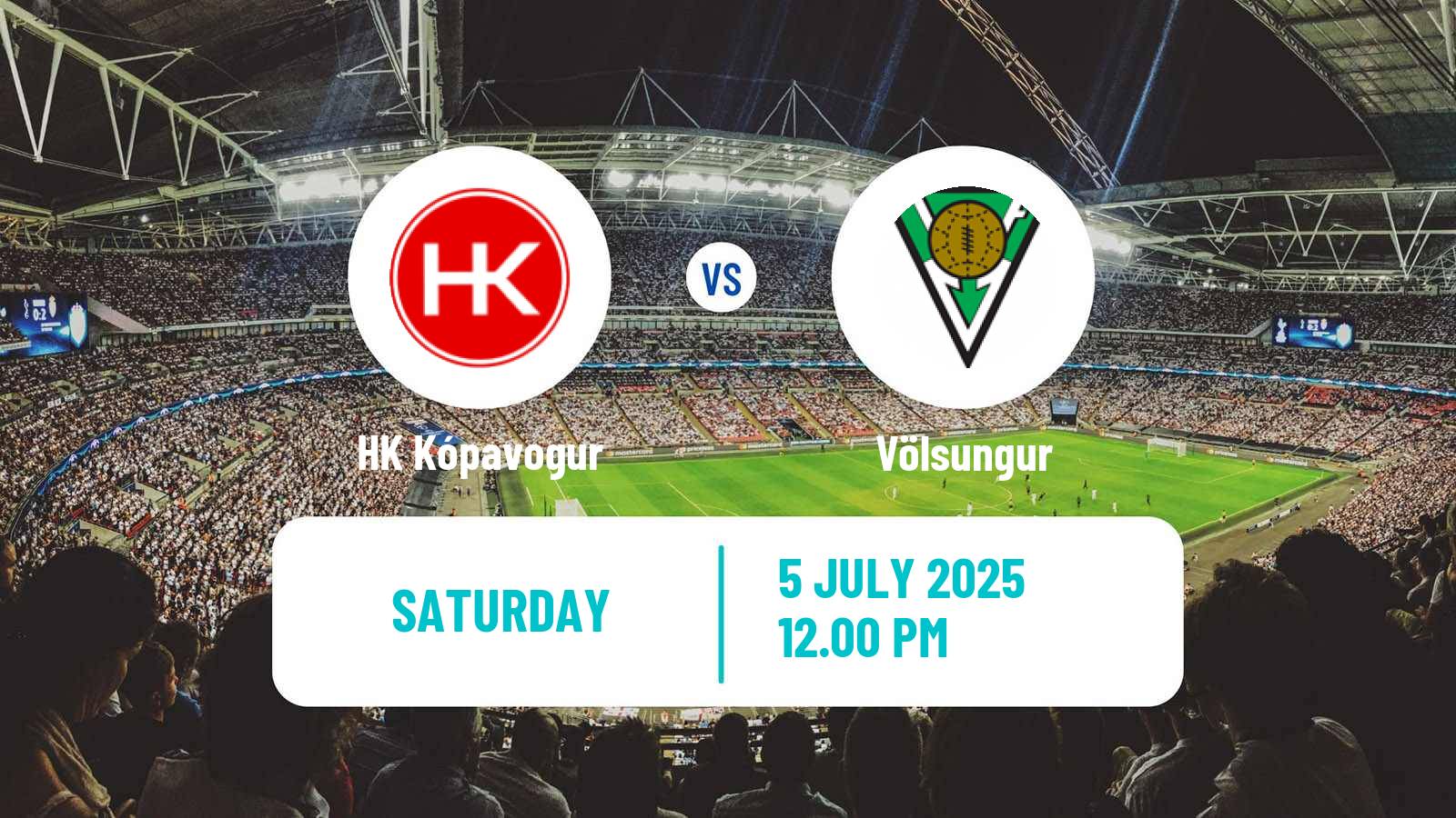Soccer Icelandic Lengjudeildin HK Kópavogur - Völsungur