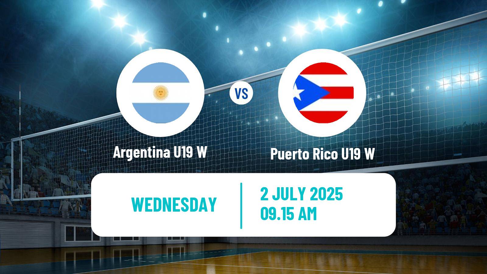Volleyball World Championship U19 Volleyball Women Argentina U19 W - Puerto Rico U19 W