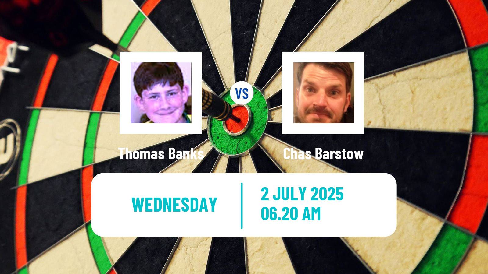 Darts Modus Super Series Thomas Banks - Chas Barstow