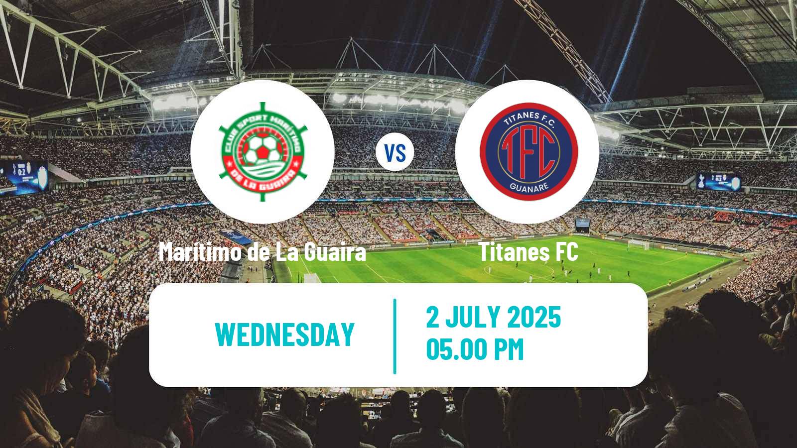 Soccer Copa Venezuela Marítimo de La Guaira - Titanes