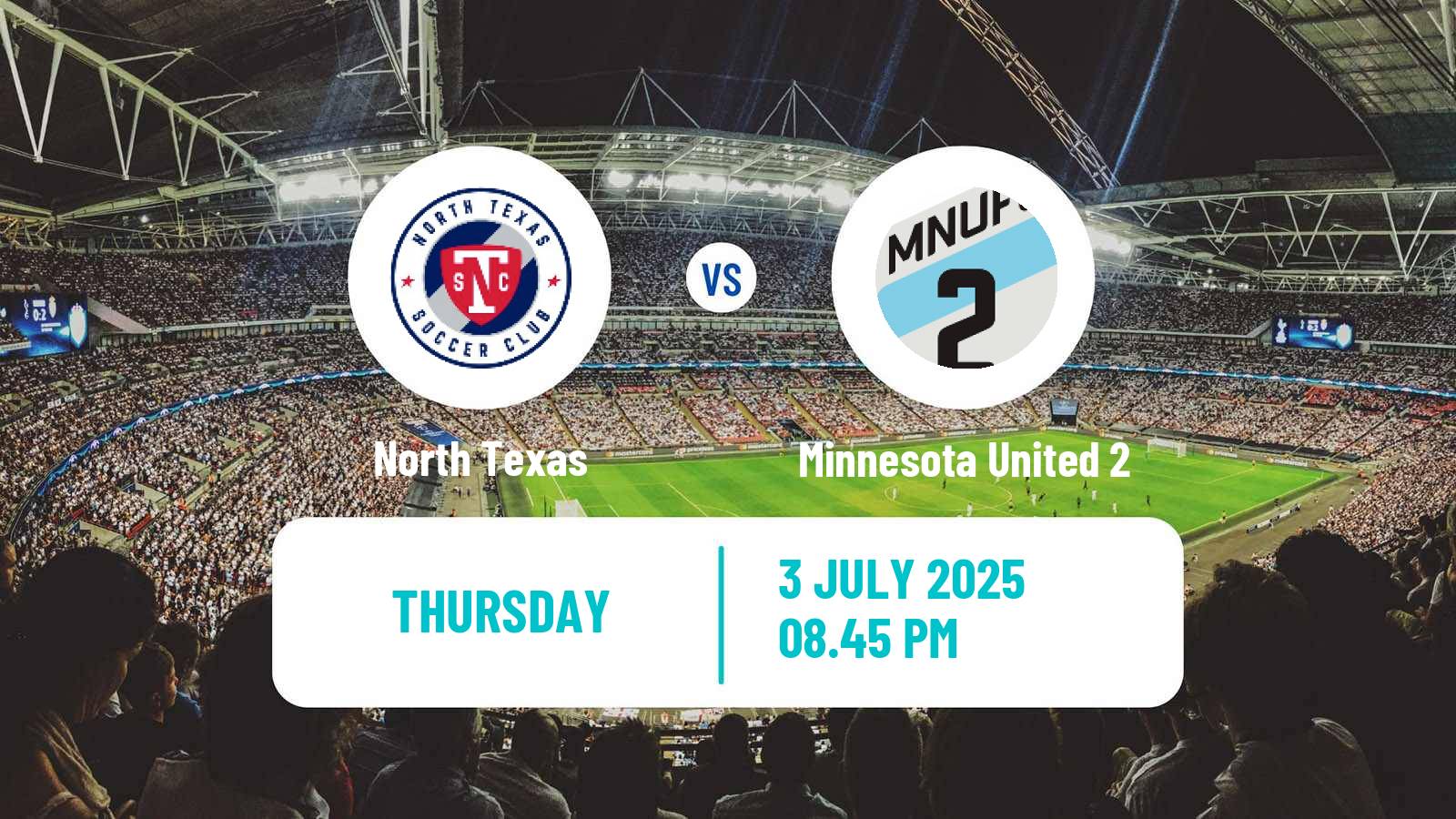 Soccer MLS Next Pro North Texas - Minnesota United 2