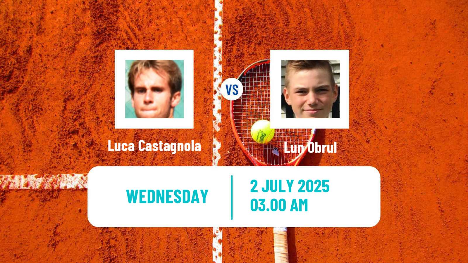 Tennis ITF M15 Store Men Luca Castagnola - Lun Obrul