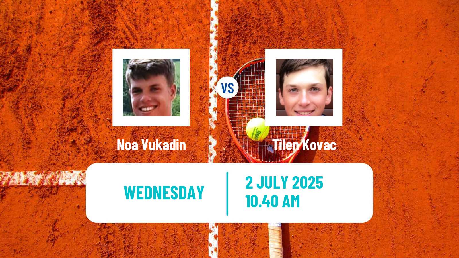 Tennis ITF M15 Store Men Noa Vukadin - Tilen Kovac