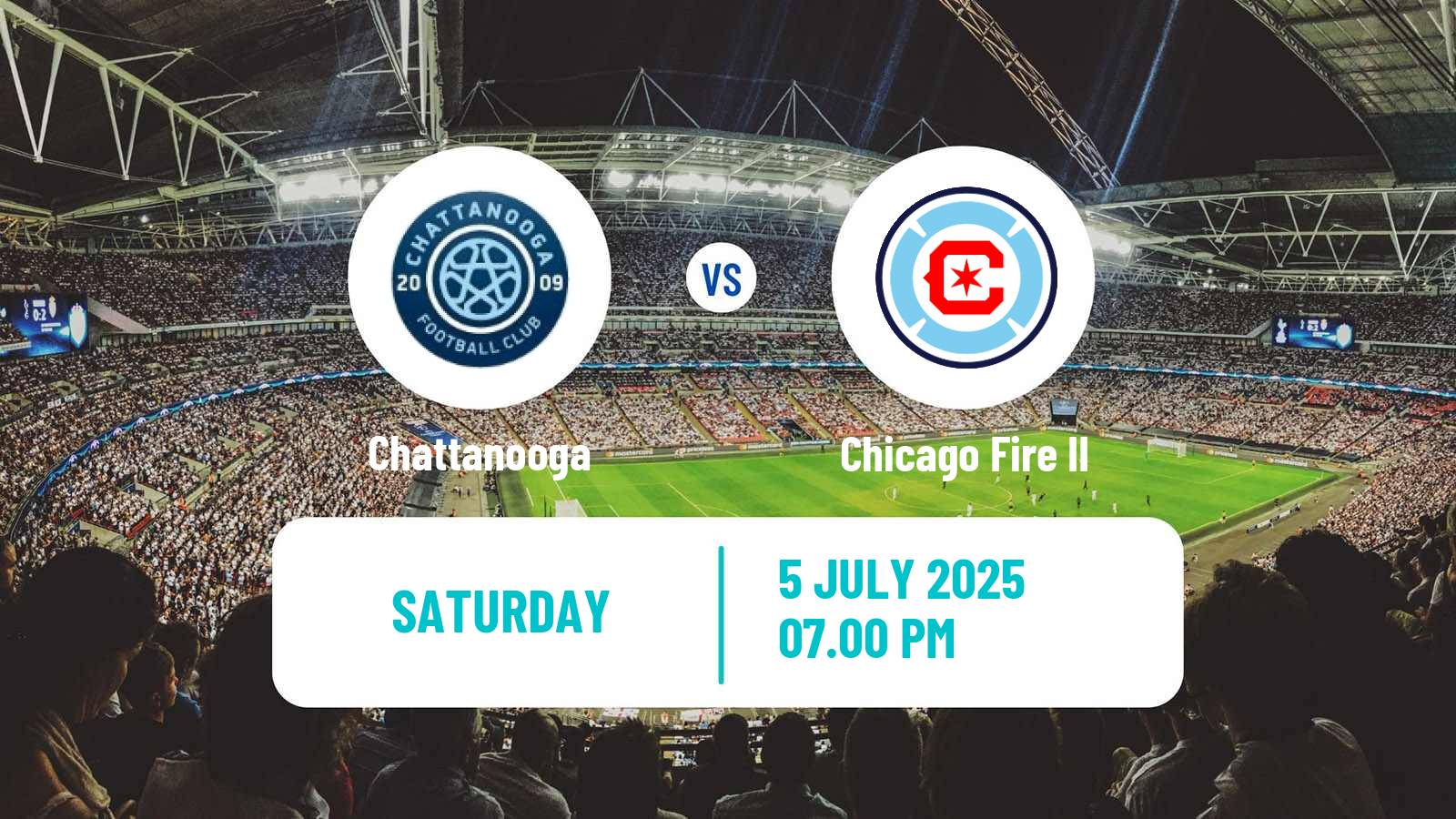 Soccer MLS Next Pro Chattanooga - Chicago Fire II