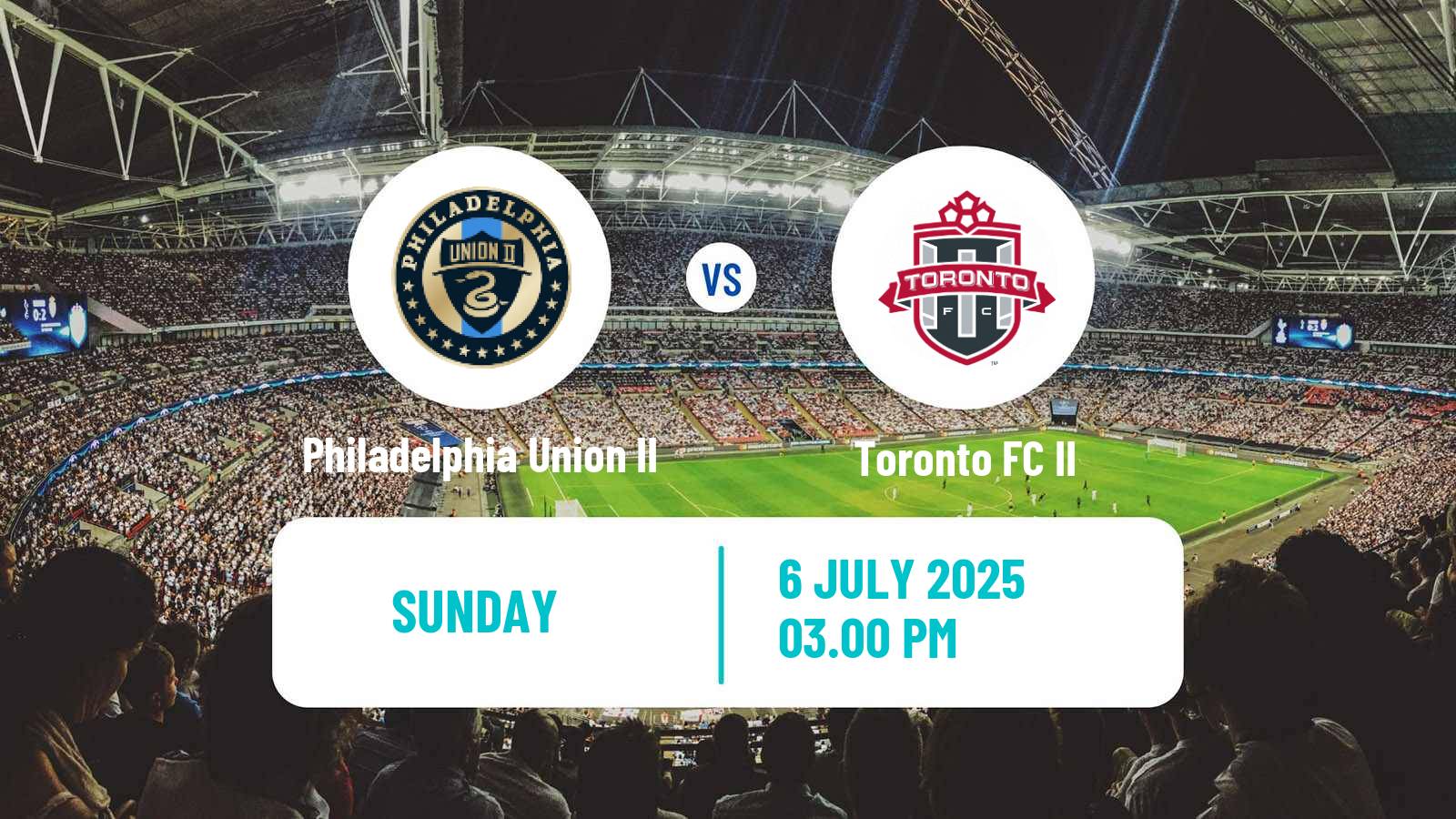 Soccer MLS Next Pro Philadelphia Union II - Toronto FC II