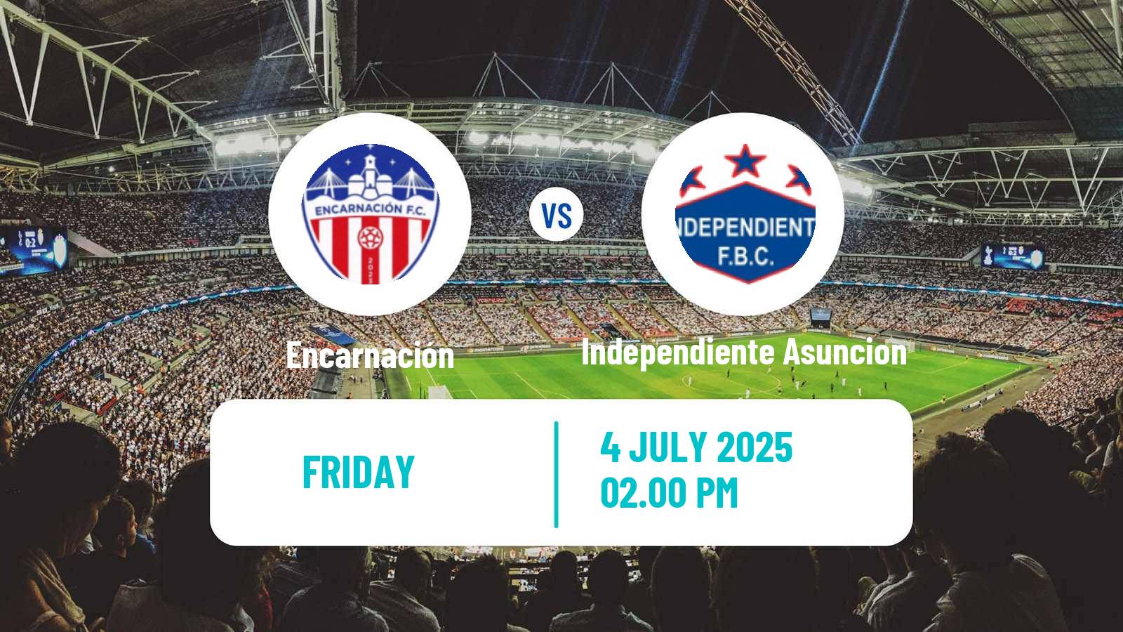 Soccer Paraguayan Division Intermedia Encarnación - Independiente Asuncion
