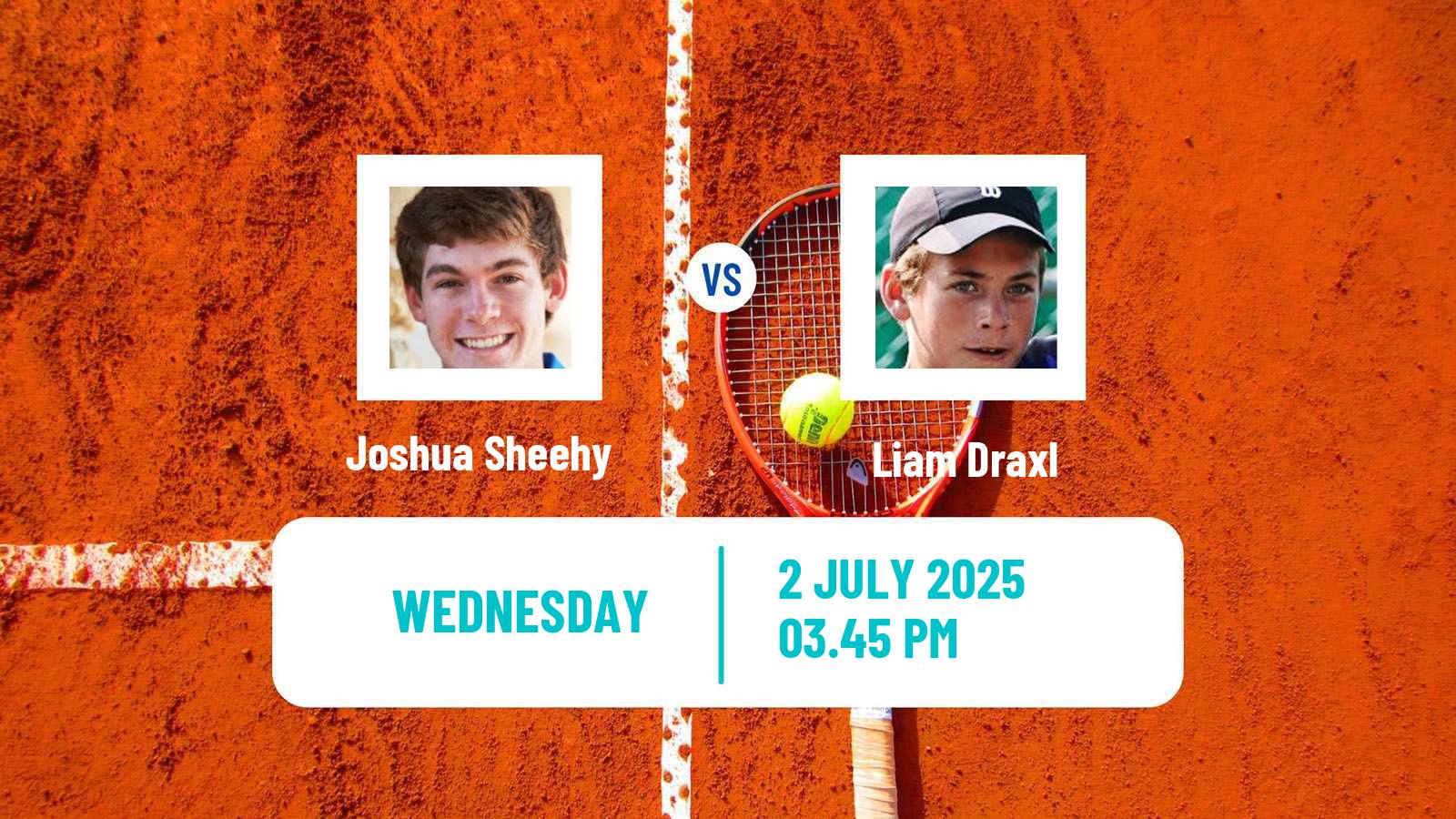 Tennis Cary Challenger Men Joshua Sheehy - Liam Draxl