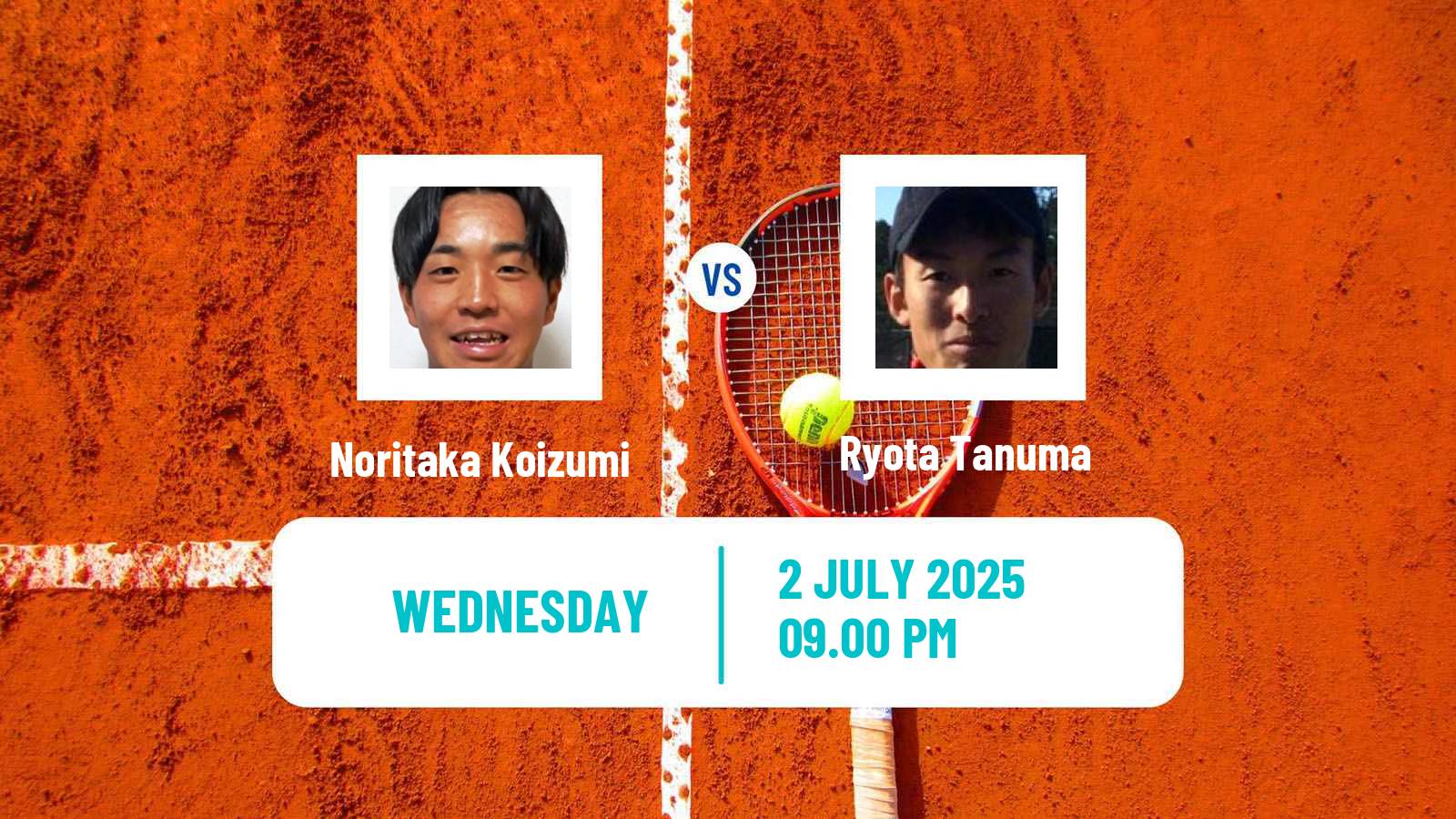 Tennis ITF M15 Tokyo Men Noritaka Koizumi - Ryota Tanuma