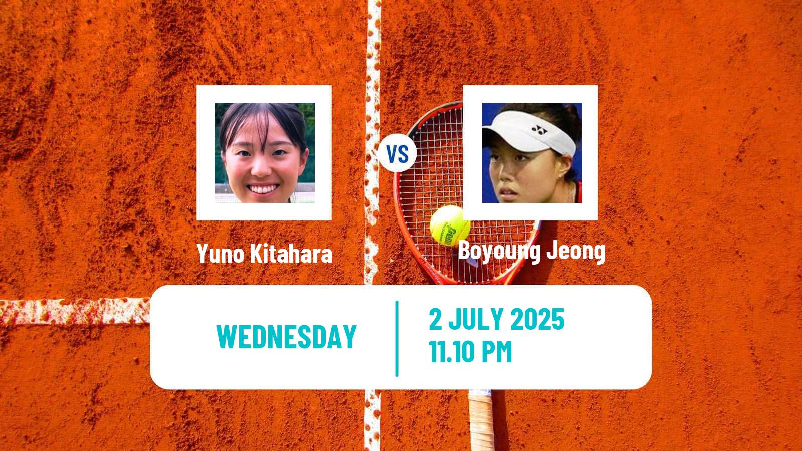 Tennis ITF W15 Hong Kong 2 Women Yuno Kitahara - Boyoung Jeong