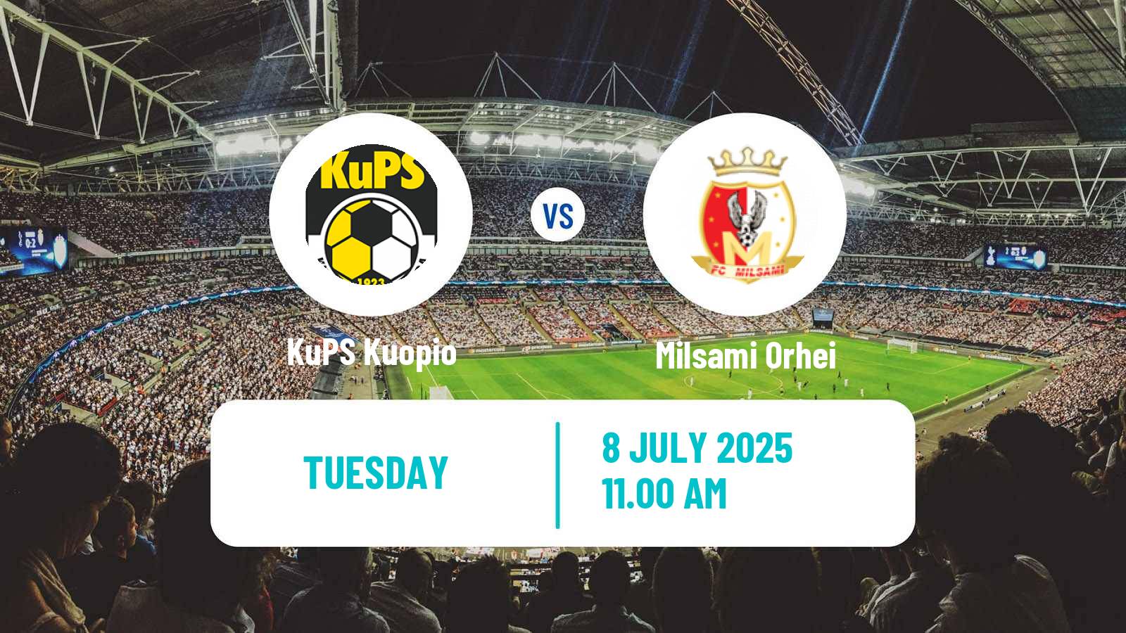 Soccer UEFA Champions League KuPS Kuopio - Milsami Orhei