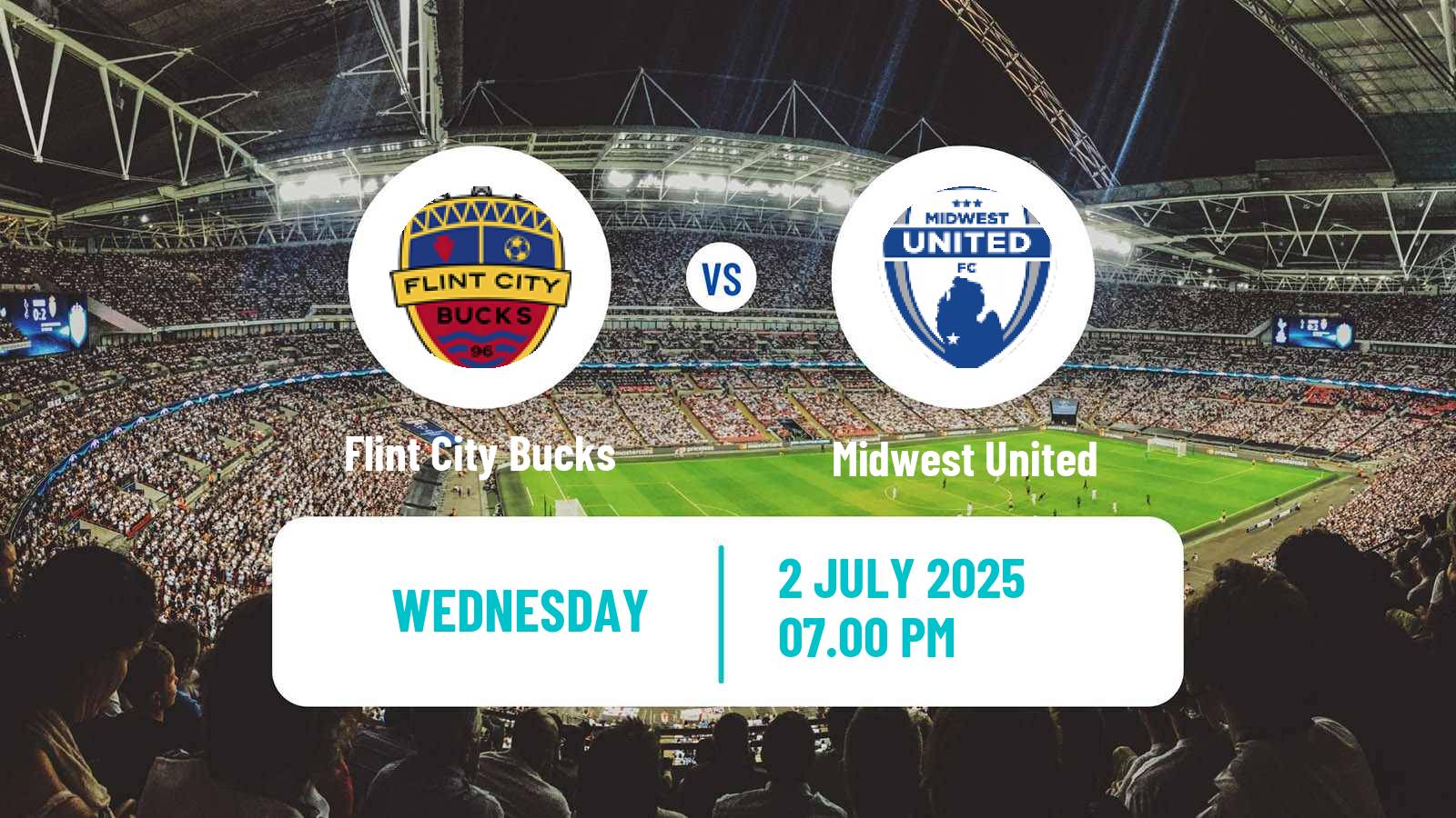 Soccer USL League Two Flint City Bucks - Midwest United