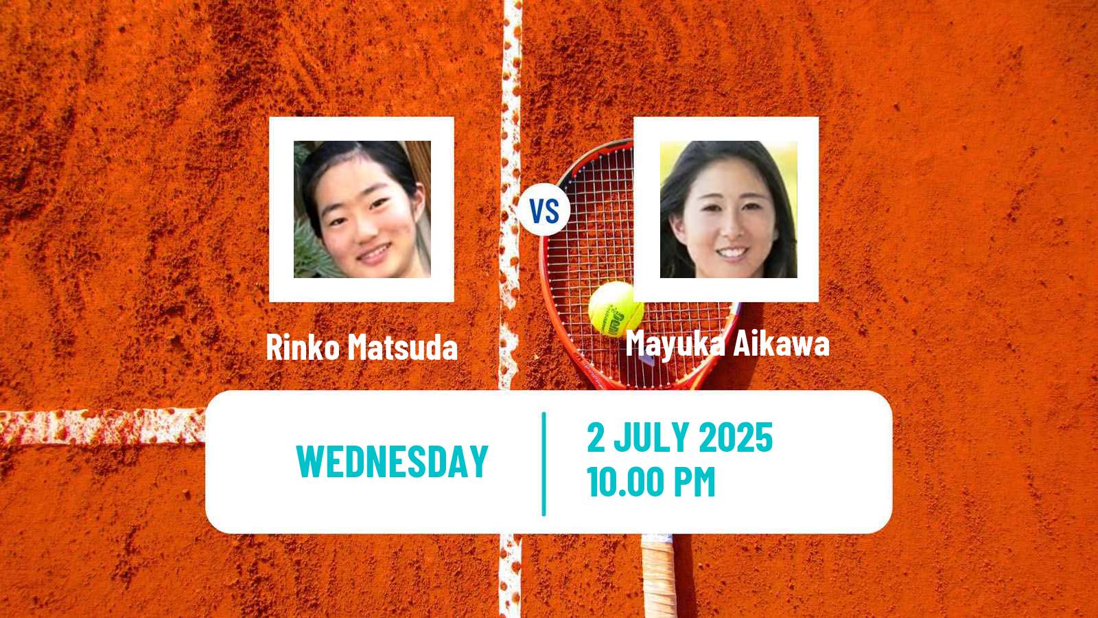 Tennis ITF W15 Hong Kong 2 Women Rinko Matsuda - Mayuka Aikawa