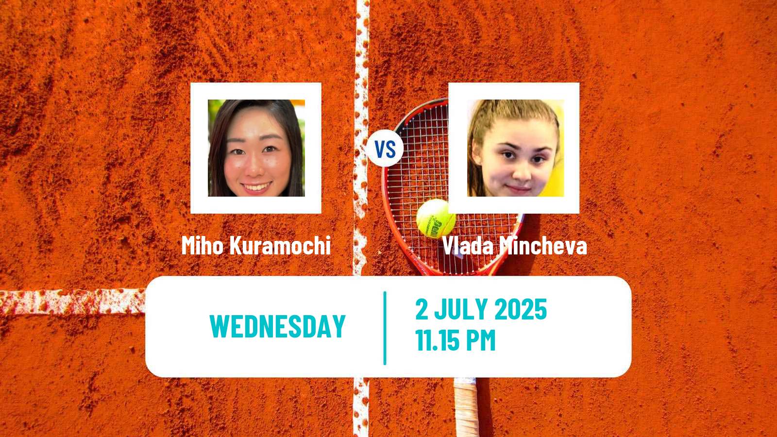 Tennis ITF W15 Hong Kong 2 Women Miho Kuramochi - Vlada Mincheva