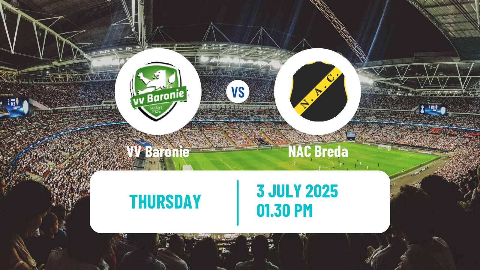 Soccer Club Friendly Baronie - NAC Breda