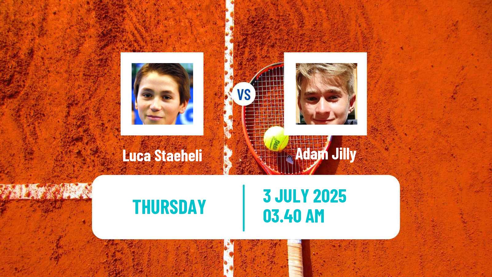 Tennis ITF M15 Store Men Luca Staeheli - Adam Jilly