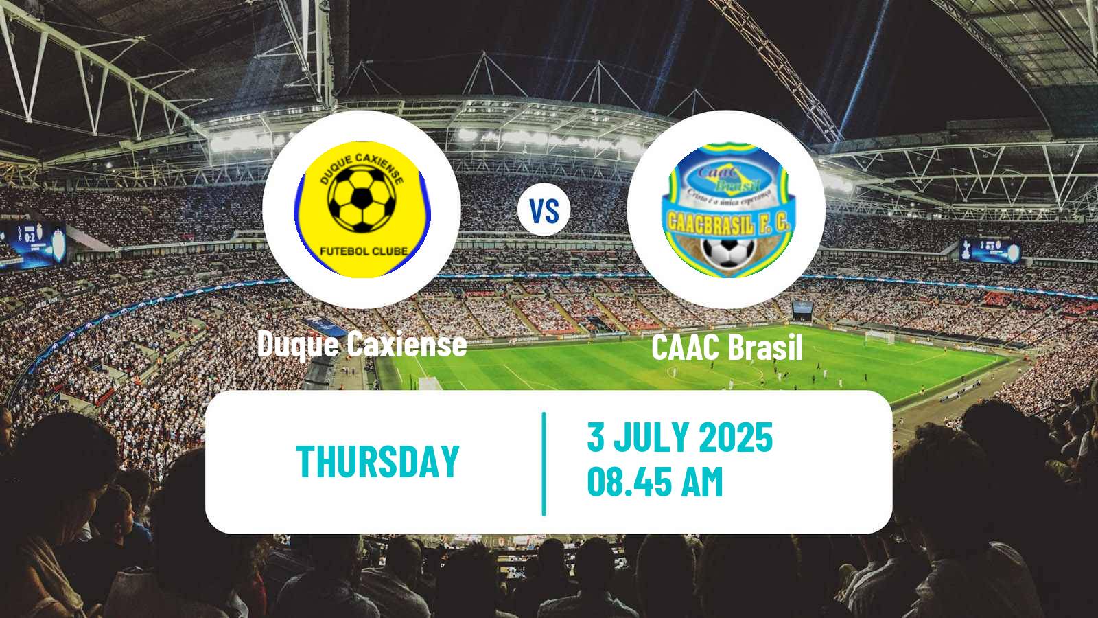 Soccer Brazilian Carioca C Duque Caxiense - CAAC Brasil